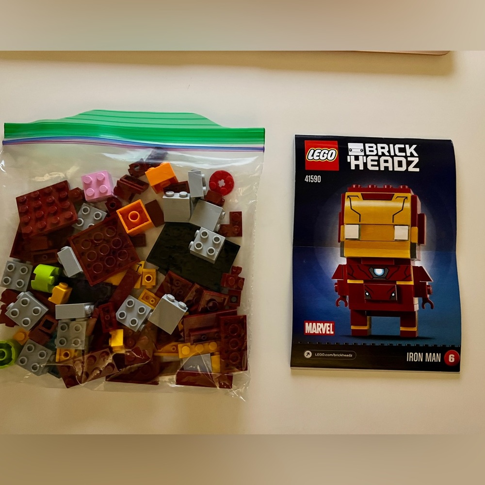 Lego Brick Headz - Iron Man (41590)